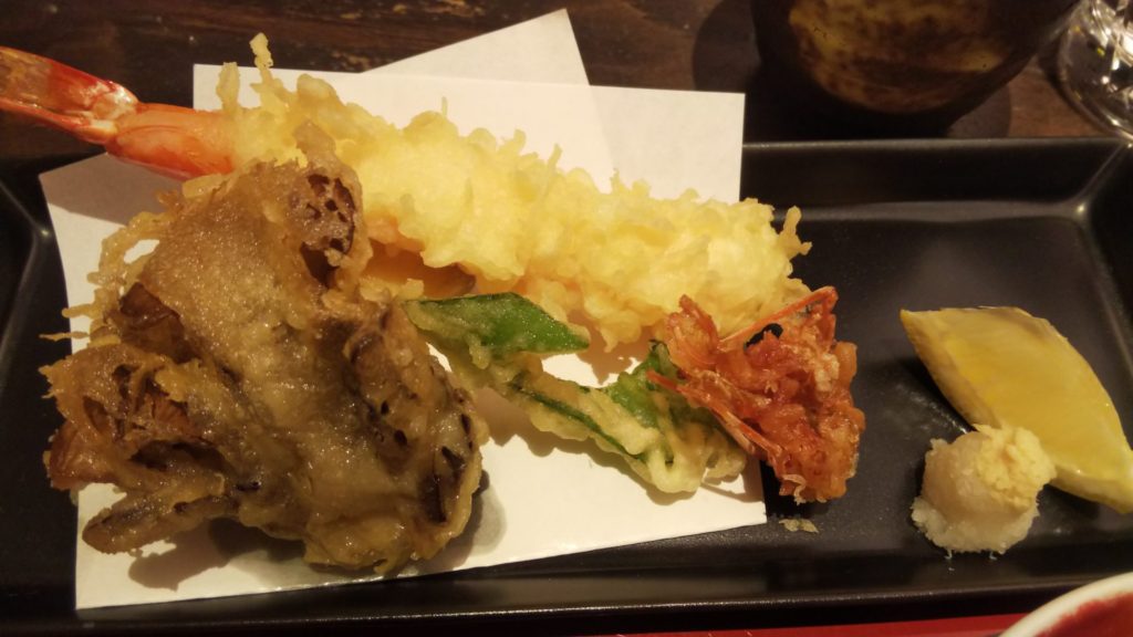 麺処NAKAJIMAの天ぷら